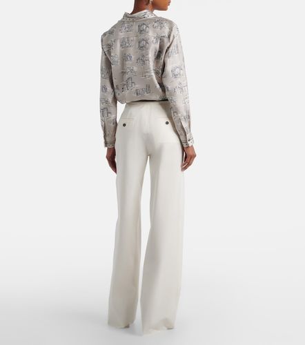 Pantalon ample Dentice en coton mélangé - Max Mara - Modalova