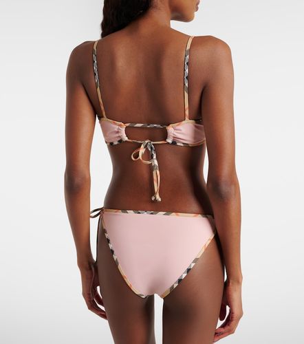 Culotte de bikini Check - Burberry - Modalova
