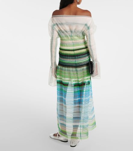 Susan Fang Robe midi à rayures - Susan Fang - Modalova
