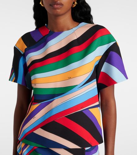 Pucci Top Iride en cady - Pucci - Modalova
