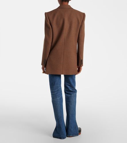 Chloé Blazer en laine mélangée à carreaux - Chloe - Modalova