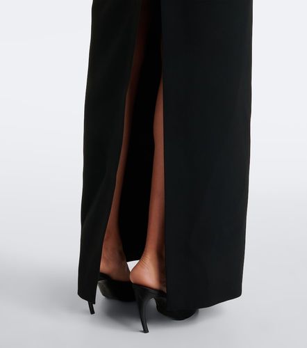 Robe longue en cady à ornements - David Koma - Modalova