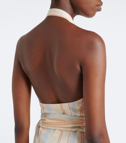 Robe portefeuille Pernille à rayures - SIR - Modalova