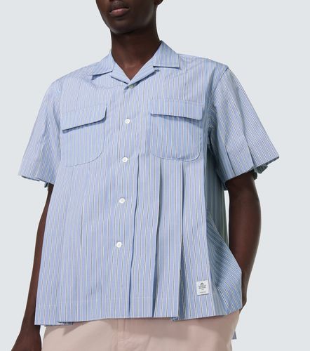 Sacai Chemise rayée en coton - Sacai - Modalova