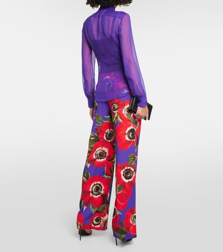 Blouse en soie à nouer - Dolce&Gabbana - Modalova