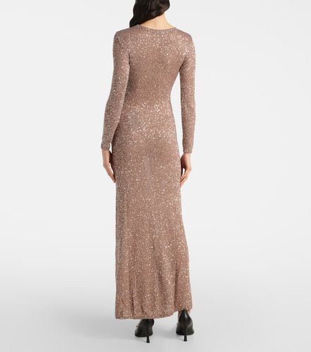 Robe longue à paillettes - Balenciaga - Modalova