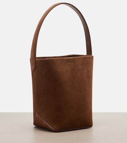 Sac seau Park Edge N/S Small en daim - The Row - Modalova