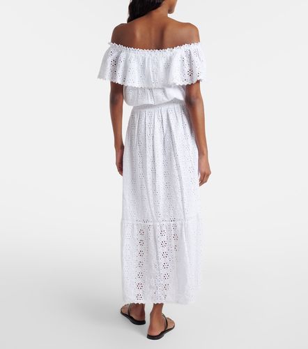 Robe midi Larna en coton - Melissa Odabash - Modalova