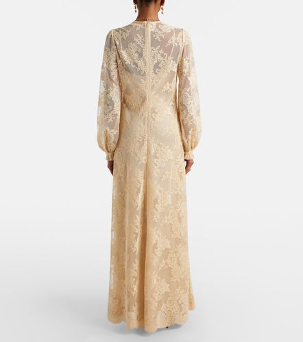 Robe longue Como en dentelle et soie - Zimmermann - Modalova