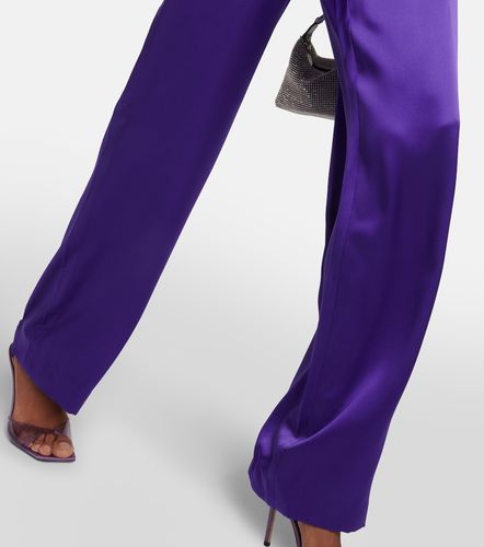 Pantalon ample en satin de soie - The Sei - Modalova