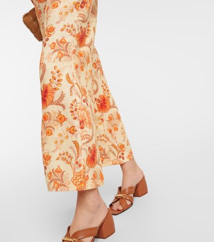 Pantalon évasé Junie en lin - Zimmermann - Modalova