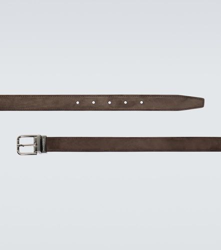 Dolce&Gabbana Ceinture 25mm en daim - Dolce&Gabbana - Modalova
