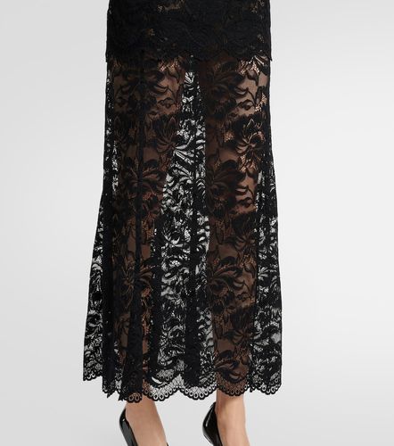 Rabanne Robe longue en dentelle - Rabanne - Modalova