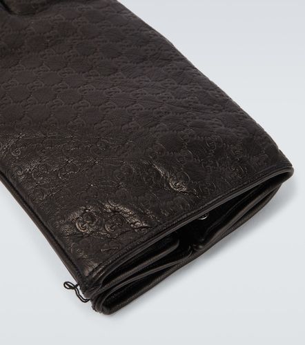 Gucci Gants GG en cuir - Gucci - Modalova