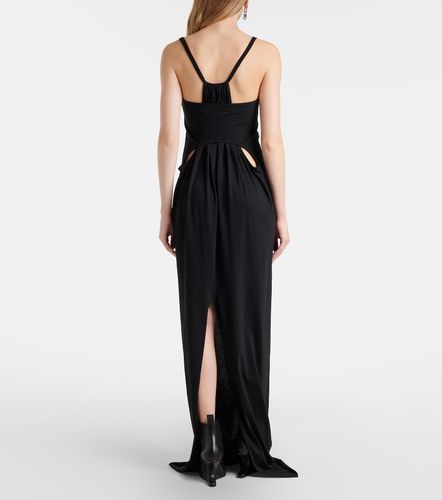 Robe longue Temple en coton - Rick Owens - Modalova