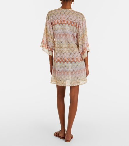Robe de plage Zigzag en lamé - Missoni - Modalova