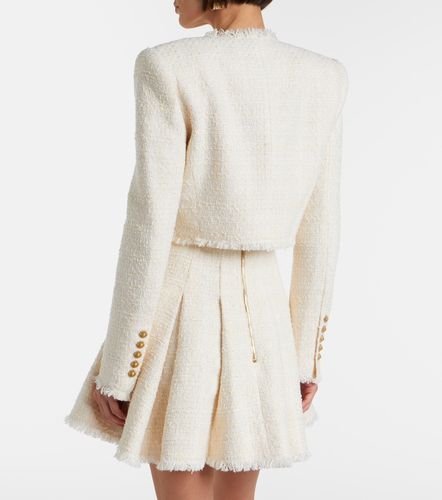 Balmain Veste courte en tweed - Balmain - Modalova