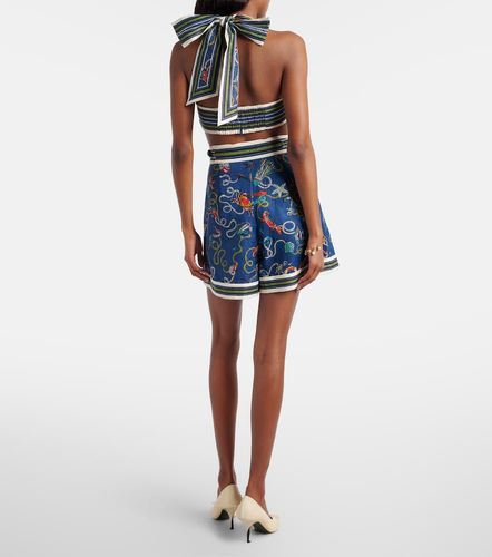 Alémais Short Cove imprimé en lin - Alemais - Modalova