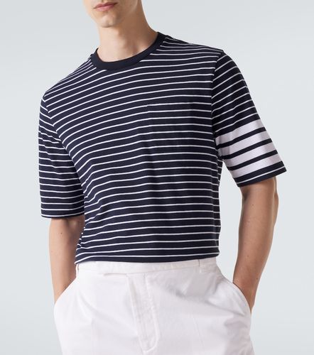T-shirt 4-Bar en coton à rayures - Thom Browne - Modalova