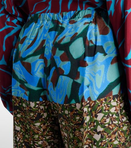 Pantalon ample à imprimé - Dries Van Noten - Modalova