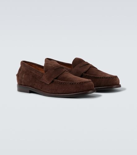 Mocassins en daim à logo - Polo Ralph Lauren - Modalova