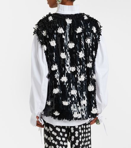 Top Cuzco en soie à sequins - Dries Van Noten - Modalova