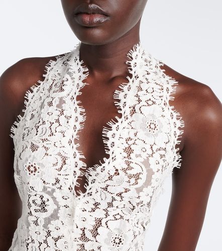 Top en dentelle de coton mélangé - Stella McCartney - Modalova