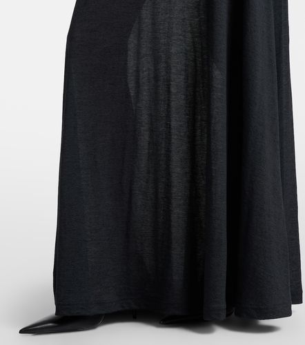 Robe longue en coton mélangé - Balenciaga - Modalova