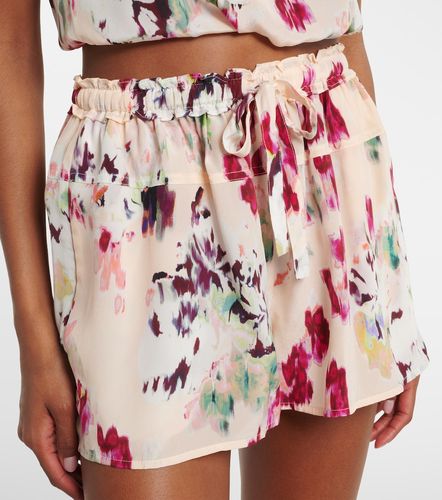 Short Aurielle en soie à fleurs - Ulla Johnson - Modalova