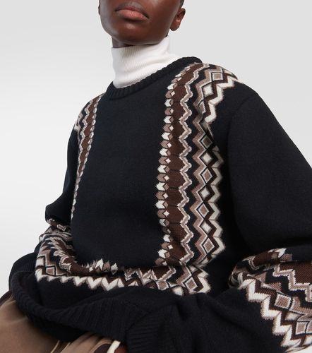 Chloé Pull jacquard en laine mélangée - Chloe - Modalova
