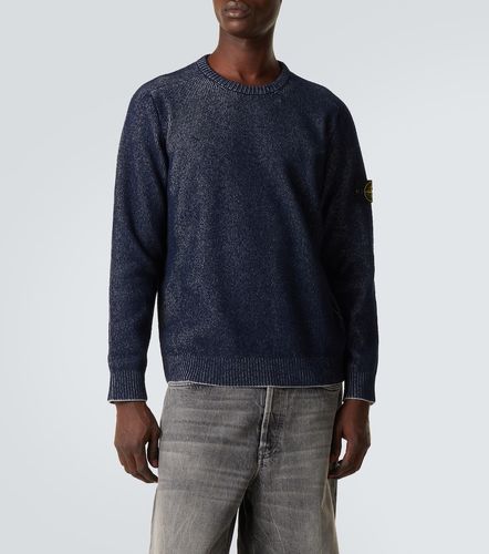 Pull Compass en coton mélangé - Stone Island - Modalova