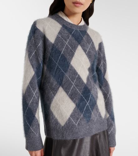 Pull Margy en cachemire à carreaux - Lisa Yang - Modalova