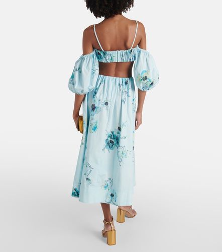 Top Lightburst en coton à imprimé floral - Zimmermann - Modalova
