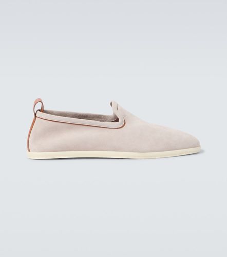Chaussures slip-on Venice Walk en daim - Loro Piana - Modalova