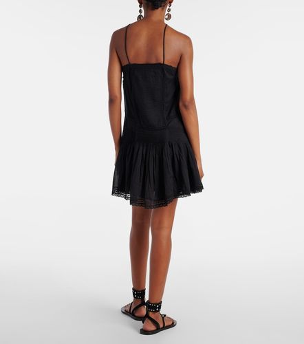 Robe Geraldin en coton et dentelle - Marant Etoile - Modalova