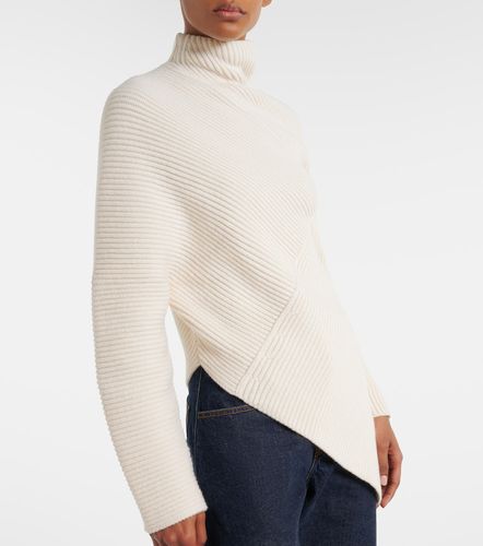Alaïa Pull asymétrique en laine et cachemire - Alaia - Modalova
