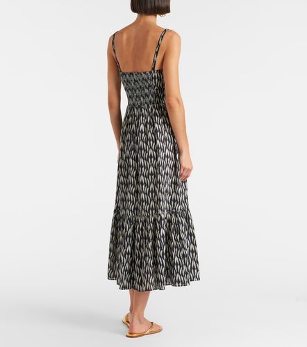 Robe midi Nadine imprimée en coton mélangé - Ulla Johnson - Modalova