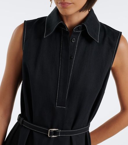 Robe midi Monique en popeline de coton - Emilia Wickstead - Modalova
