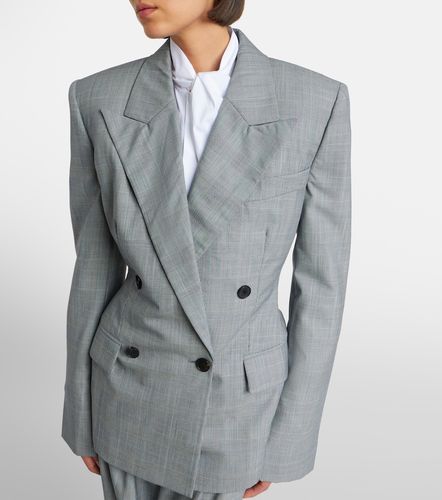 Blazer en laine à carreaux - Givenchy - Modalova