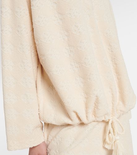 Pull en jacquard de coton mélangé - Tory Burch - Modalova