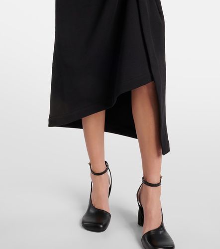 Jupe midi asymétrique en coton - Dries Van Noten - Modalova