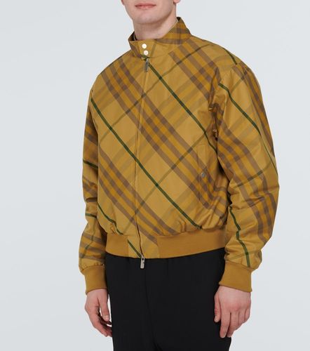 Veste blouson Check en coton - Burberry - Modalova