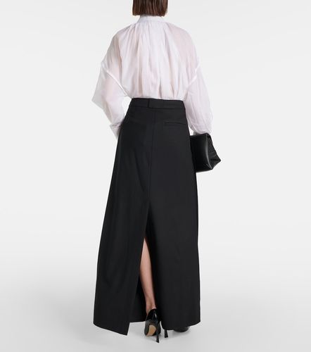Jupe longue en laine mélangée - Victoria Beckham - Modalova