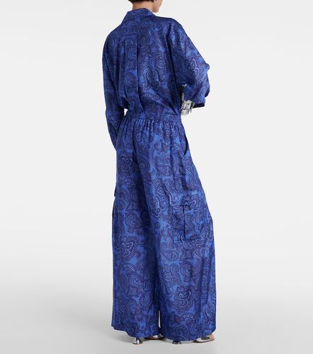 Pantalon ample Ottie en soie - Zimmermann - Modalova