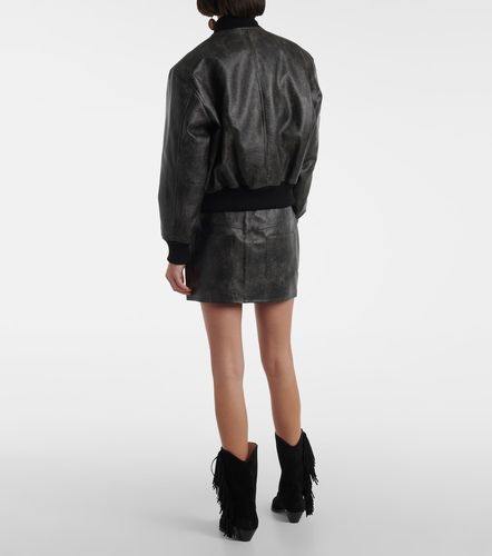 Veste bomber Crisley en cuir synthétique - Marant Etoile - Modalova