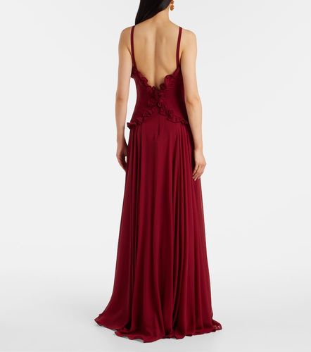 Elie Saab Robe longue en soie - Elie Saab - Modalova
