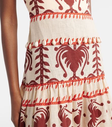 Johanna Ortiz Robe longue en lin - Johanna Ortiz - Modalova