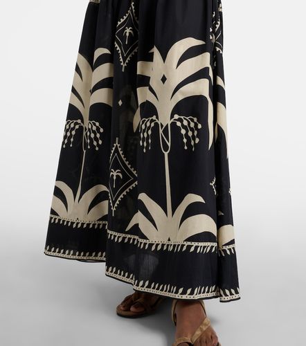 Robe longue imprimée en coton - Johanna Ortiz - Modalova