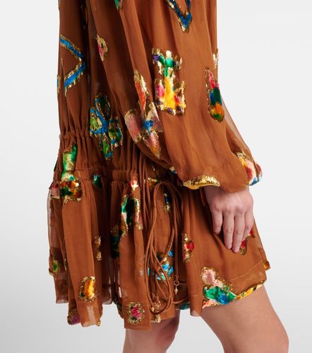 Alémais Robe mini en soie mélangée - Alemais - Modalova