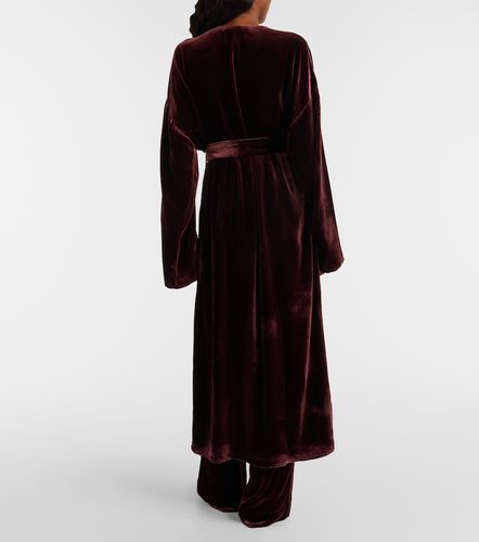Asceno Robe midi en velours - Asceno - Modalova